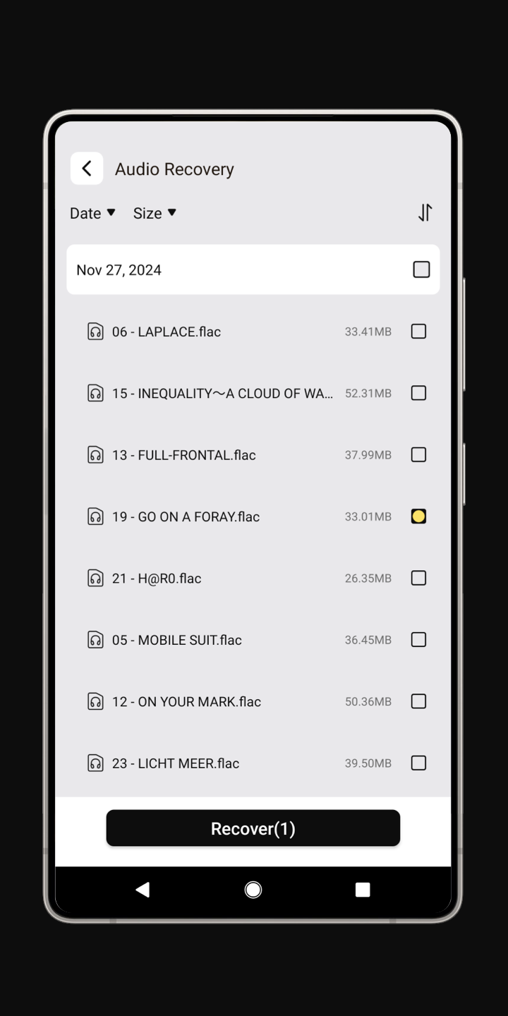 Battery information dashboard